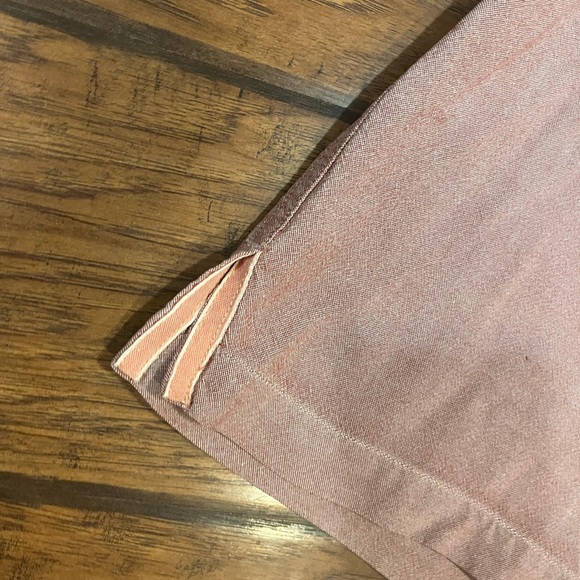 Tommy Bahama silk shirt men’s Large pink red button down short sleeve comfort - Picture 4 of 11